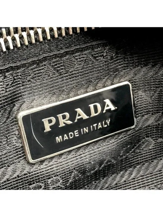 Prada Nylon Tessuto Saffiano Tote Black - Picture 8 of 10